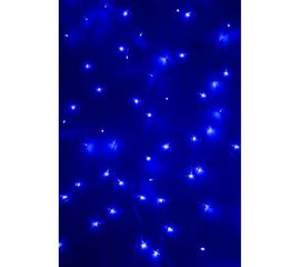 Гирлянда Neon-Night ДОЖДЬ занавес 1.5х1.5м, прозрачный ПВХ, 144 LED СИНИЕ IP20 235-033 