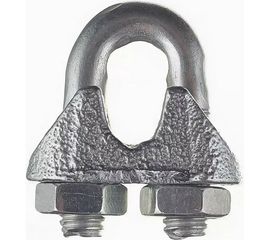 Зажим для троса Метизный двор 6 мм DIN 741. 4 шт. 4690441032164 