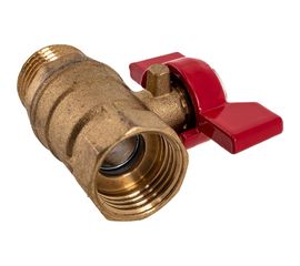 Шаровой кран ProfECO 1/2 ВР-НР, муфтовый, бабочка, Ду15, Ру20 11Б27п1 PE-12FMB 