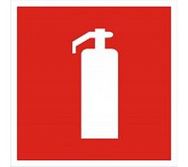 Табличка REXANT ПВХ-знак пожарной безопасности, Огнетушитель, 200х200мм 56-0051-2 