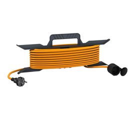 Удлинитель шнур Партнер-Электро GardenLine на рамке б/з ПВС 2х1 10A 40м IP 44 US202B-140OR 