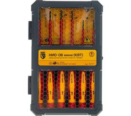 Набор диэлектрических отверток КВТ Профи НИО-06 мини 79771 
