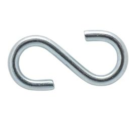 S-образный крюк ЕВРОПАРТНЕР Zn 4х40 5шт. 13 7652 1 