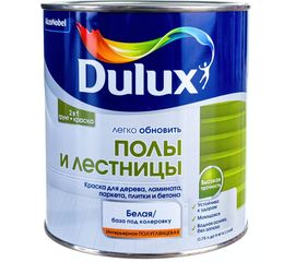 Краска DULUX ПОЛЫ И ЛЕСТНИЦЫ база BW 0,75л 5327425 