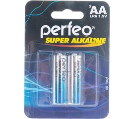 Алкалиновая батарейка PERFEO LR6 2 шт блистер 30 005 157 