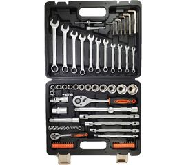 Набор инструментов в кейсе КУЗЬМИЧ 77 предметов НИК-006/77 