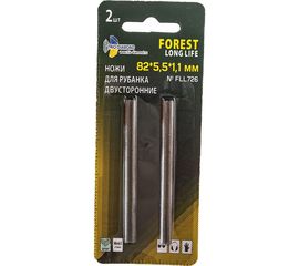 Ножи двусторонние (2 шт; 82х5.5х1.1 мм) для электрорубанка TRIO-DIAMOND FLL726 