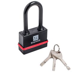 Навесной замок БУЛАТ (всепогодный; 3 ключа; 9 мм) 13337 