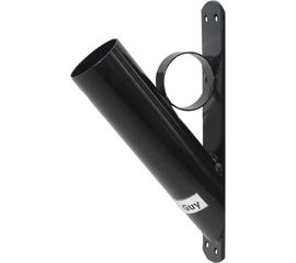 Флагшток Сорокопятка Lucky Guy Н=240 мм, д=50 мм, цвет черный 400 09 240135 50 Ч 