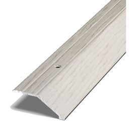 Порог разноуровневый алюминиевый (45 мм; 0.9 м; декоративный; дуб Арктик) Лука УТ000001737 