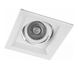 Потолочный встраиваемый светильник FERON MR16 G5.3 белый, DLT201 29770 