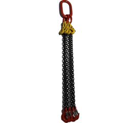 Цепной четырехветвевой строп Строп-Стор 4СЦ 4.3 т, 3 м + укоротители, 8 класс S10056 
