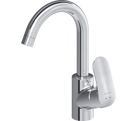 Смеситель для умывальника с поворотным изливом AM.PM Like хром F8002700 