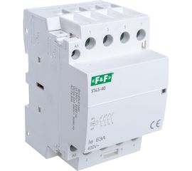 Модульный контактор F&F с индикатором включения ST-63-40 EA13.001.005 