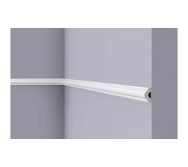 Молдинг WALLSTYL (2000х25х13 мм; белый) NMC WL7 