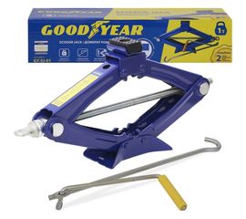Универсальный ромбический домкрат Goodyear GY-SJ-01 1 т, 95-350 мм, со съемной ручкой GY000910 