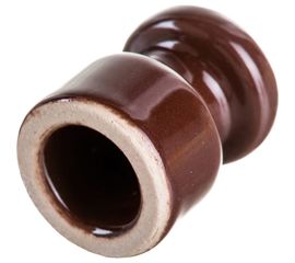 Изолятор ретро Retrika, коричневый 50 шт RI-02202 