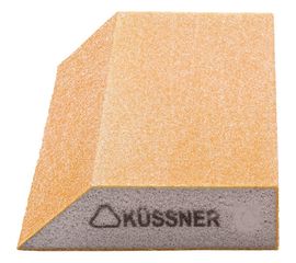 Шлифовальный брусок KUSSNER Р40, трапеция Soft, 125 x 90 x 25 мм 1000-250040 