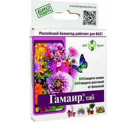 Удобрение для цветов АгроБиоТехнология Гамаир 20 таблеток 4660009580284 
