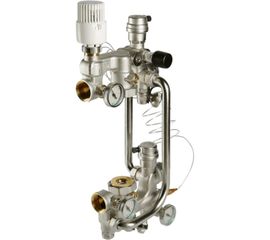 Насосно-смесительный узел с термоголовкой (без насоса) Valtec VT.COMBI.0.180 