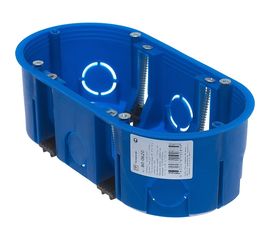 Установочная двухместная коробка Промрукав ГСК 80-0620 безгалогенная HF 140х68х46 80-0620 