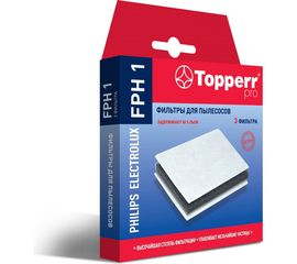 Комплект фильтров д/пылесоса PHILIPS, ELECTROLUX,BORK Topperr FPH 1 1156 
