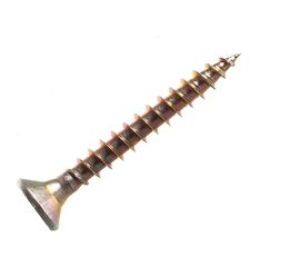 Универсальный саморез по дереву КрепСтройГрупп 4,5х35 желтый цинк, 250 шт. 145423 