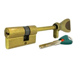 Цилиндровый механизм CRIT P-238-St 50/20/80 Лп, латунь полированная 03987 