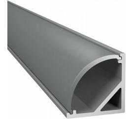 Алюминиевый профиль ArdyLight угловой ALS-1616 anod 2.0 с экраном комплект 50098-1 