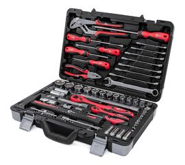 Профессиональный набор инструментов INTERTOOL 1/2 и 1/4, 78 шт., Cr-V ET-7078 