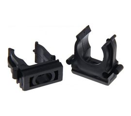 Крепеж - клипса для труб MasterProf диам. 24-25 мм, черная, 50 шт. ЭТ.120527 