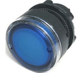 Головка Briswik плоская возврат подсветка 22мм КМЕ 41Л синий IP40 LAY4-EW36.BR 