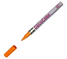 Лаковый маркер MARVY UCHIDA с круглым наконечником 1-2мм оранжевый ORANGE MAR200/7 