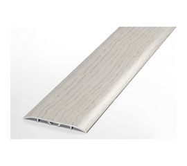 Порог прямой алюминиевый ЛУКА (60 мм, 1,8 м, декоративный, Дуб арктик) УТ000012605 