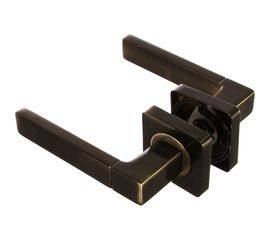 Дверная ручка на квадратной розетке Милан РЕНЦ DH 51-02 AB 