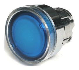 Головка Briswik плоская стальная возврат подсветка 22мм КМЕ 46ЛС синий IP65 ZB4BW6.BR 