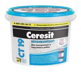 Грунтовка Ceresit БетоноКонтакт CT 19 Зима 15 кг 1/44 208293 
