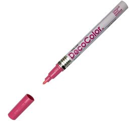 Лаковый маркер MARVY UCHIDA с круглым наконечником 1-2мм розовый PINK MAR200/9 