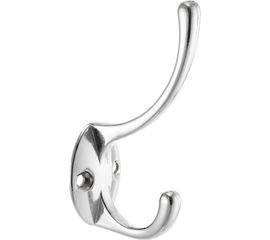 Мебельный крючок KERRON Д100 Ш55 В30, хром KR 0030 