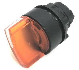 Головка переключателя Briswik 22мм 3 поз подсветка фиксация КПЕ 21РЛ желтый IP40 LAY4-EK35.BR 