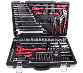 Профессиональный набор инструментов INTERTOOL 1/4 и 1/2, 119 шт. Cr-V ET-7119 