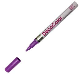 Лаковый маркер MARVY UCHIDA с круглым наконечником 1-2мм ярко-пурпурный HOT PURPLE MAR200/79 