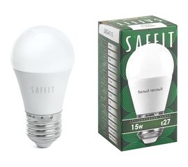 Светодиодная лампа SAFFIT SBG4515 Шарик E27 15W 2700K 55212 