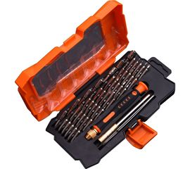 Набор для точных работ HARDEN отвертка и биты, CRV, 45 пр., в пластиковом пенале 550145 