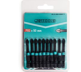 Насадки Jettools ударные торсионные 50PH2 10 шт для больших нагрузок W2-21-0502-IMPACT T 