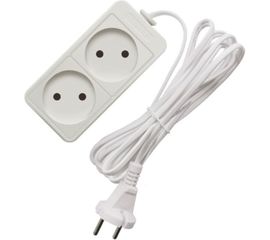 Бытовой удлинитель СОЮЗ ТМ, 2200Вт, 2гн., ПВС, 7м 481S-1207 