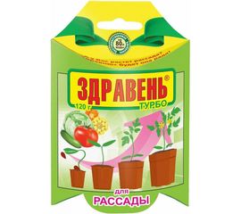 Удобрение для рассады Ваше Хозяйство Здравень Турбо 120 г 4680028943969 