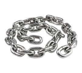 Круглозвенная цепь TOR G80 6х18, оцинкованная 1001479 