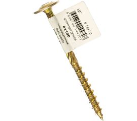 Конструкционный шуруп для дерева ЕВРОПАРТНЕР прессшайба TORX 40, ж/п 8x100 1 шт. 0 1447 0 