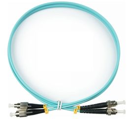 Оптический патч-корд TopLAN дуплексный, FC/PC-ST/PC, MM 50/125 , 20 м, DPC-TOP-OM3-FC/P-ST/P-20 